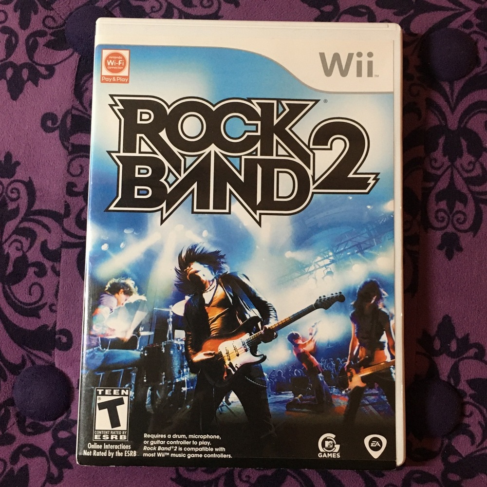 Nintendo Wii Rock Band 2
